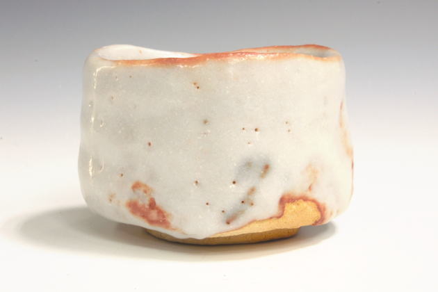 柳瀬美術店 / 各務周海「志野ぐい呑」共箱[KAGAMI Shukai]Sake cup