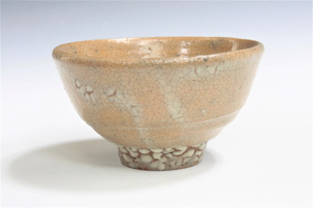 柳瀬美術店 / 中川自然坊「井戸盃－6」共箱[NAKAGAWA Jinenbo]Sake cup