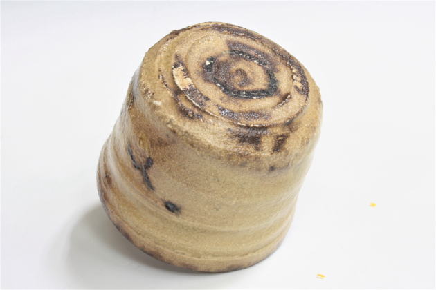 柳瀬美術店 / 各務周海「志野ぐい呑」共箱[KAGAMI Shukai]Sake cup