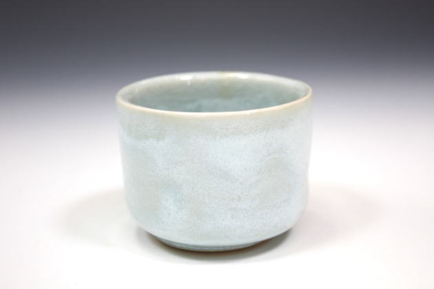 柳瀬美術店 / 宇野宗甕 「鈞窯酒盃」共箱[UNO Soyo]Sake cup