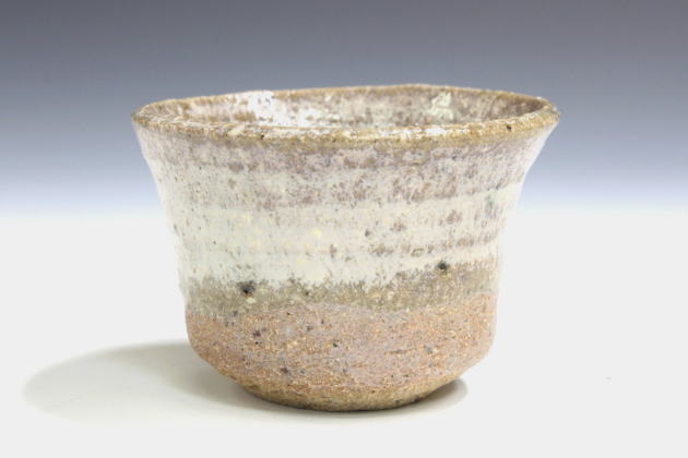 ベストセラー 柳瀬美術店 Koju 西岡小十「斑唐津ぐい呑-2」共箱[NISHIOKA / 工芸品