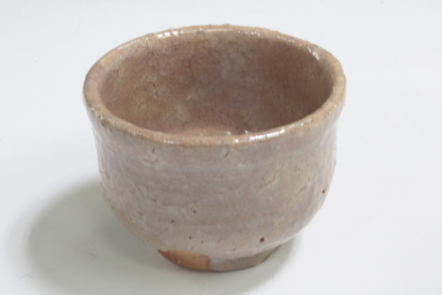 柳瀬美術店 / 十二代 坂 高麗左衛門 「萩焼酒呑」 共箱