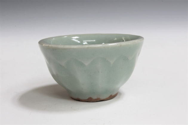 河井寛次郎「青瓷盃-2」河井敏孝箱[KAWAI Kanjiro]Sake cup
