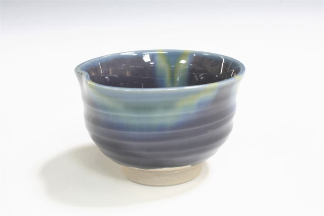 ３代徳田八十吉「ぐい呑-1」共箱[TOKUDA Yasokichi 3rd]Sake cup