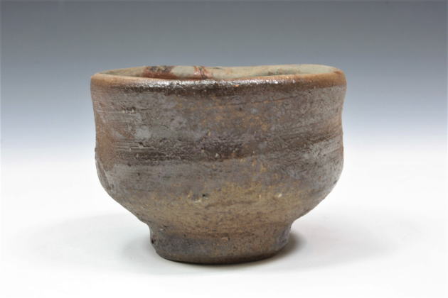 柳瀬美術店 / 藤原建「備前ぐい呑」共箱[FUJIWARA Ken]Sake cup