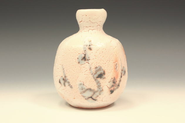 西岡小十　絵唐津徳利・ぐい呑（二客）　共箱 柳瀬美術店 / 西岡小十「斑唐津ぐい呑-2」共箱[NISHIOKA Koju
