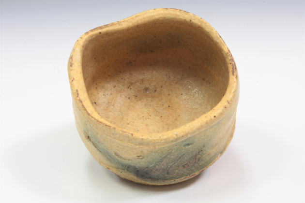柳瀬美術店 / 山田 和 「黄瀬戸ぐい呑-4」共箱[YAMADA Kazu]Sake cup